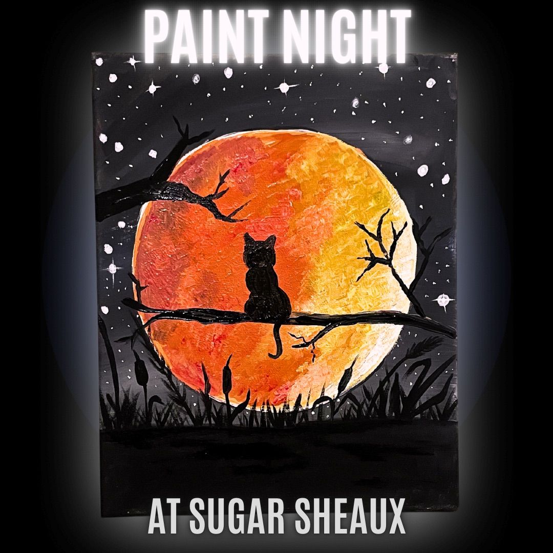 Paint Night @ SUGAR SHEAUX!