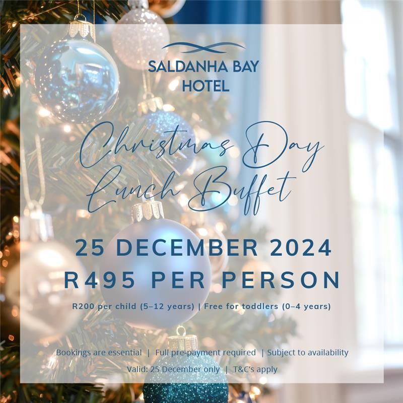 SOLD OUT!! Celebrate Christmas at Saldanha Bay Hotel's Mussel Cracker Restaurant