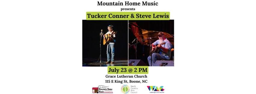 Mountain Home Music presents Tucker Conner and Steve Lewis