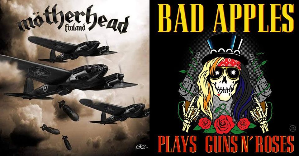 Bad Apples plays Guns N' Roses + M\u00f6therhead plays Mot\u00f6rhead
