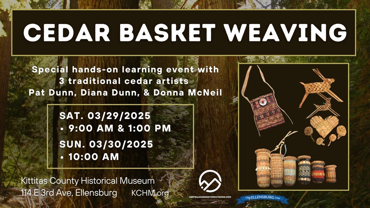 Cedar Basket Weaving Event