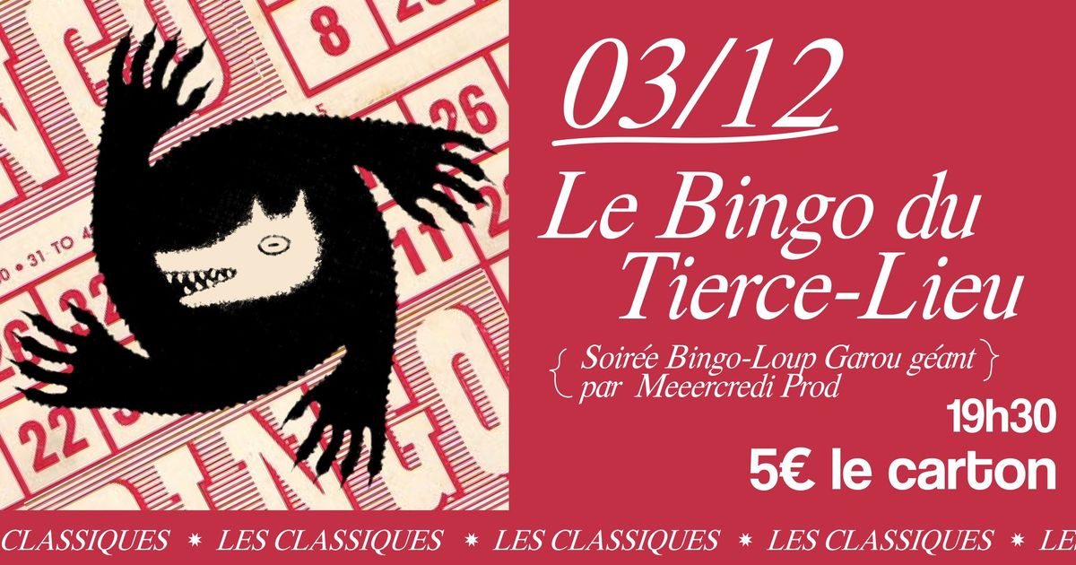 { Le BIIINGO de Thiercelieux } - Bingo-Loup-Garou g\u00e9ant par Meeercredi Productions