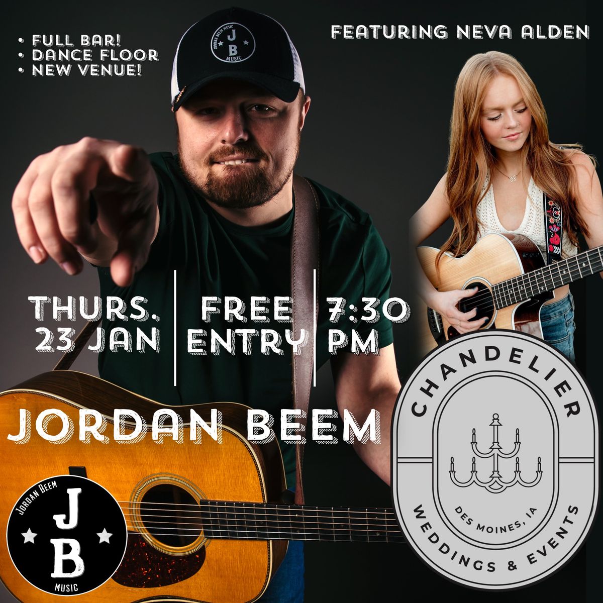 Chandelier Presents: Jordan Beem ft. Neva Alden!