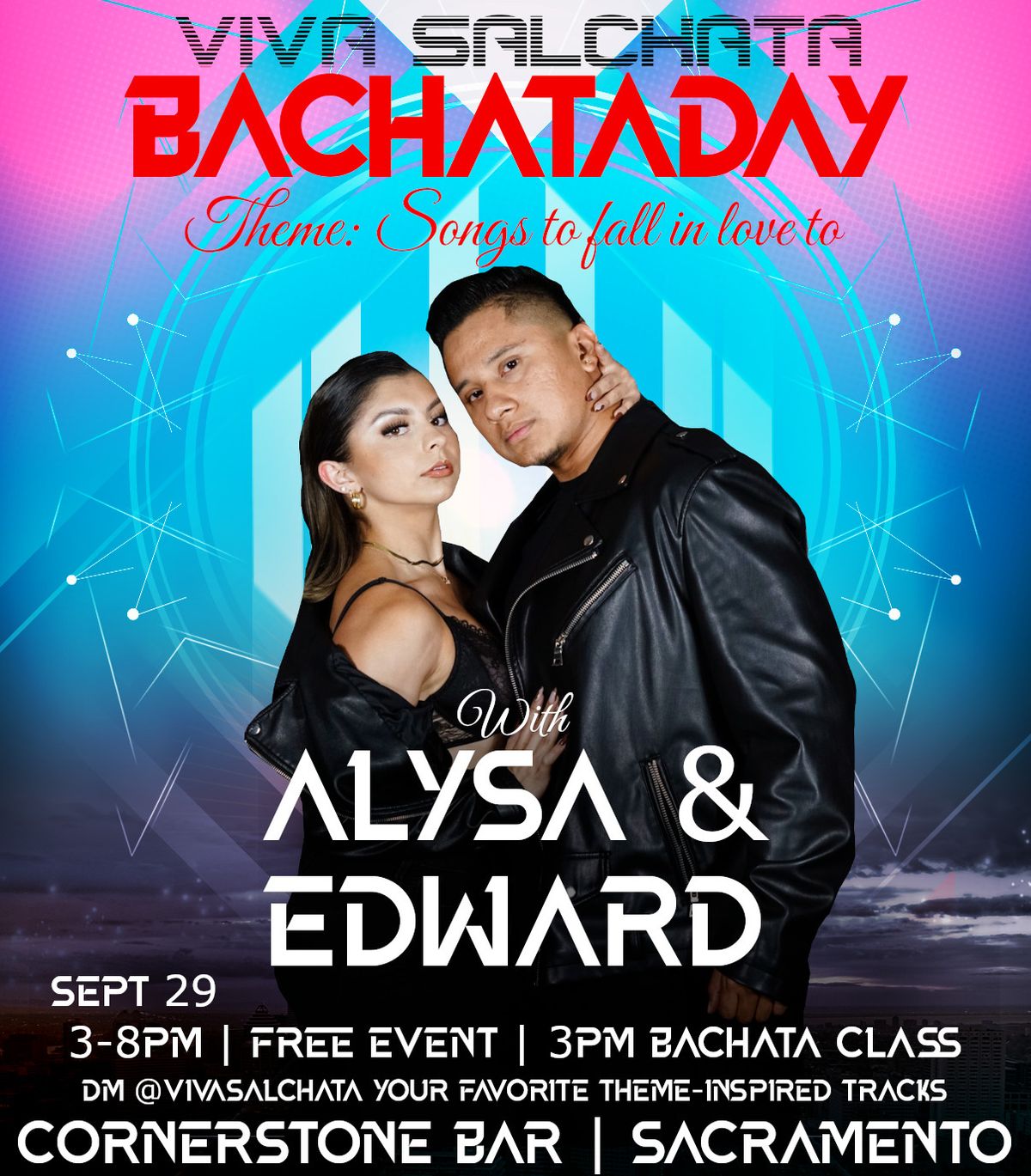 BACHATADAY - FREE Bachata Event ft. Edward & Alysa