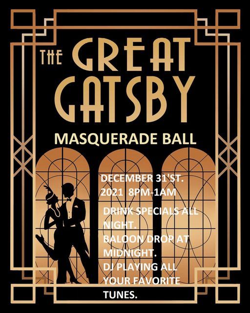 The Great Gatsby New Years Eve Masquerade Ball, The Brass Tap