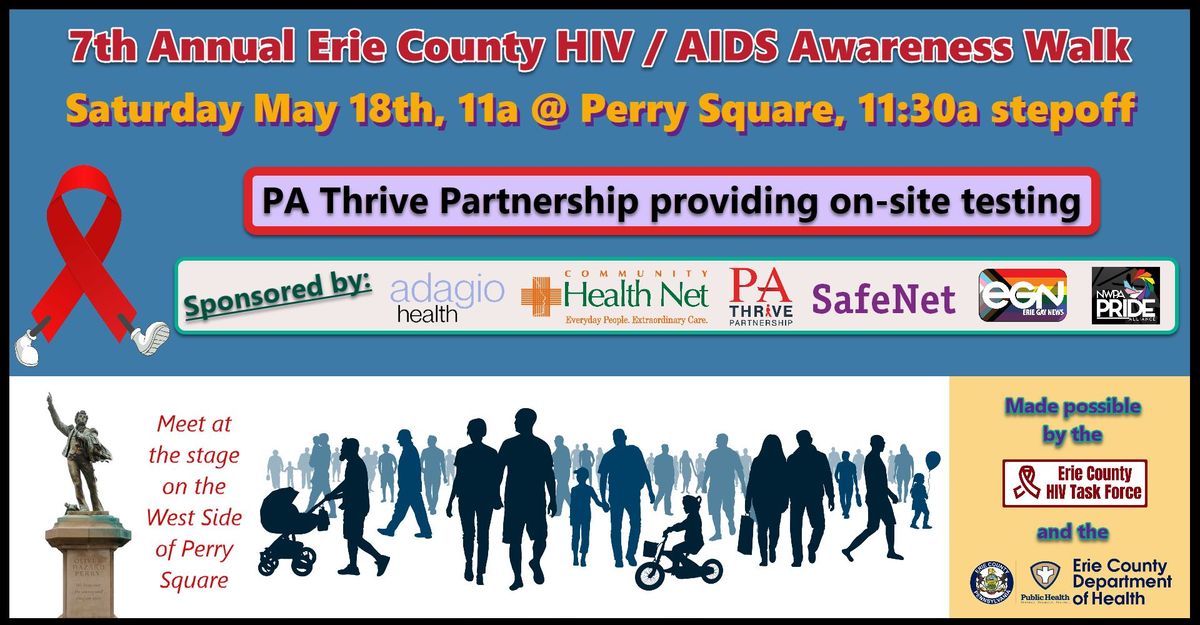 7th Annual Erie County HIV\/AIDS Awareness Walk