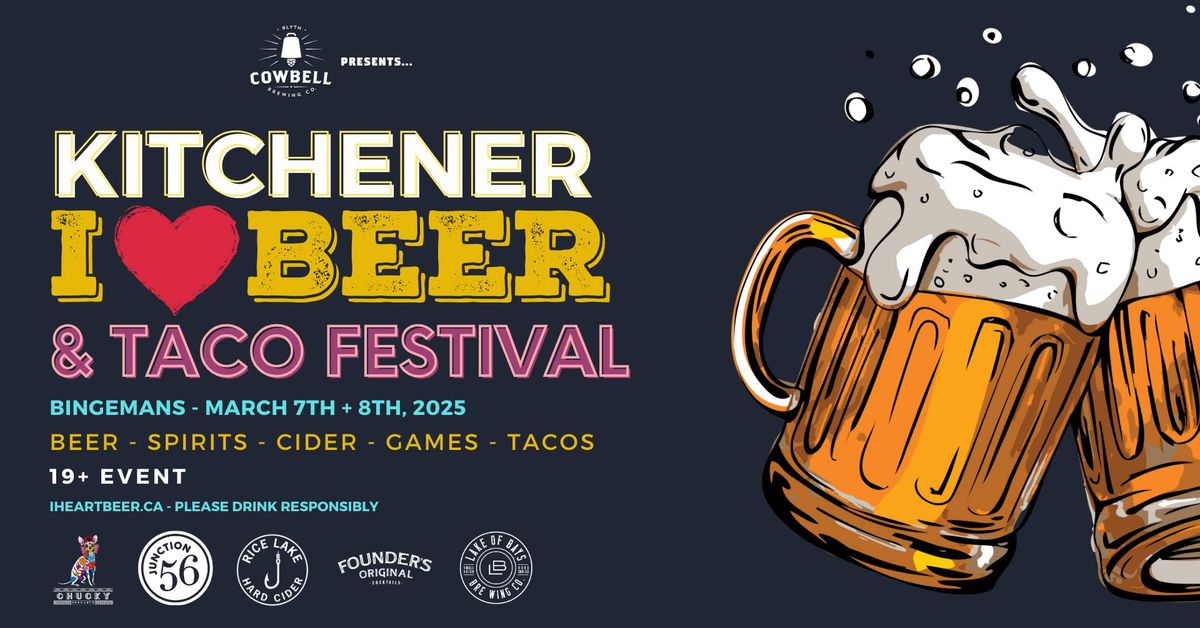 2025 Kitchener I Heart Beer & Taco Festival