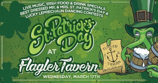 St Patricks Day Flagler Tavern New Smyrna Beach 17 March 21