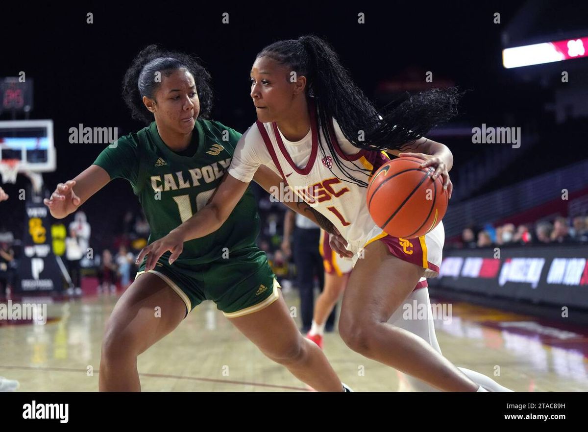 Cal Poly Mustangs at USC Trojans Womens Basketball