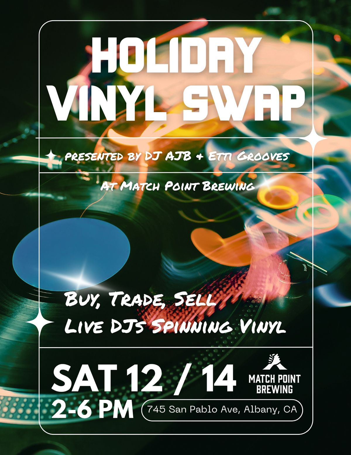 Holiday Vinyl Swap & DJs