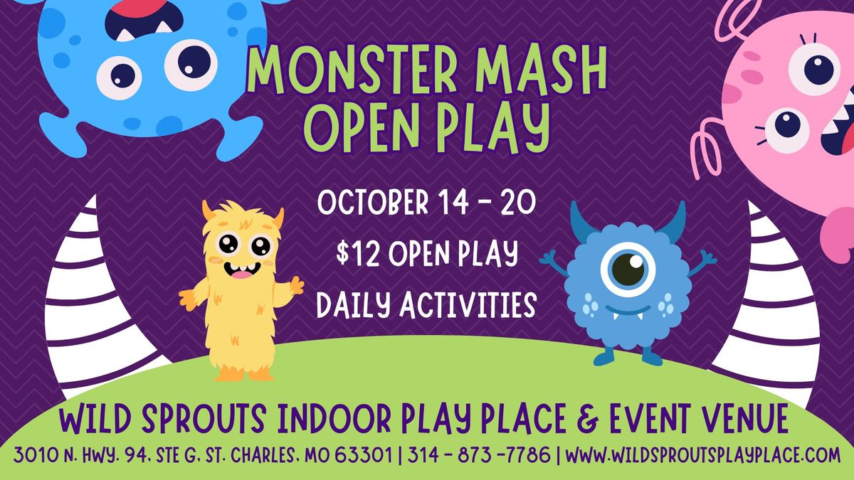 Monster Mash Themed Open Play