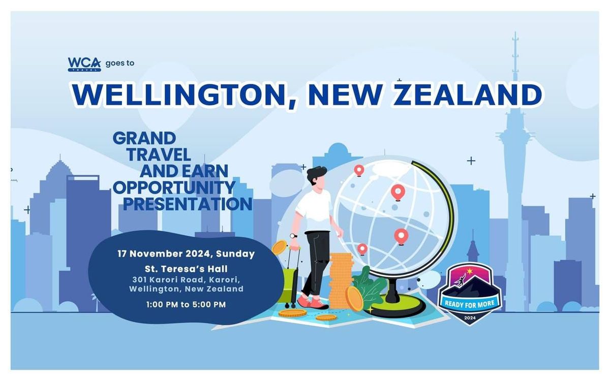 WCA Travel's Grand Travel and Earn Opportunity Presentation