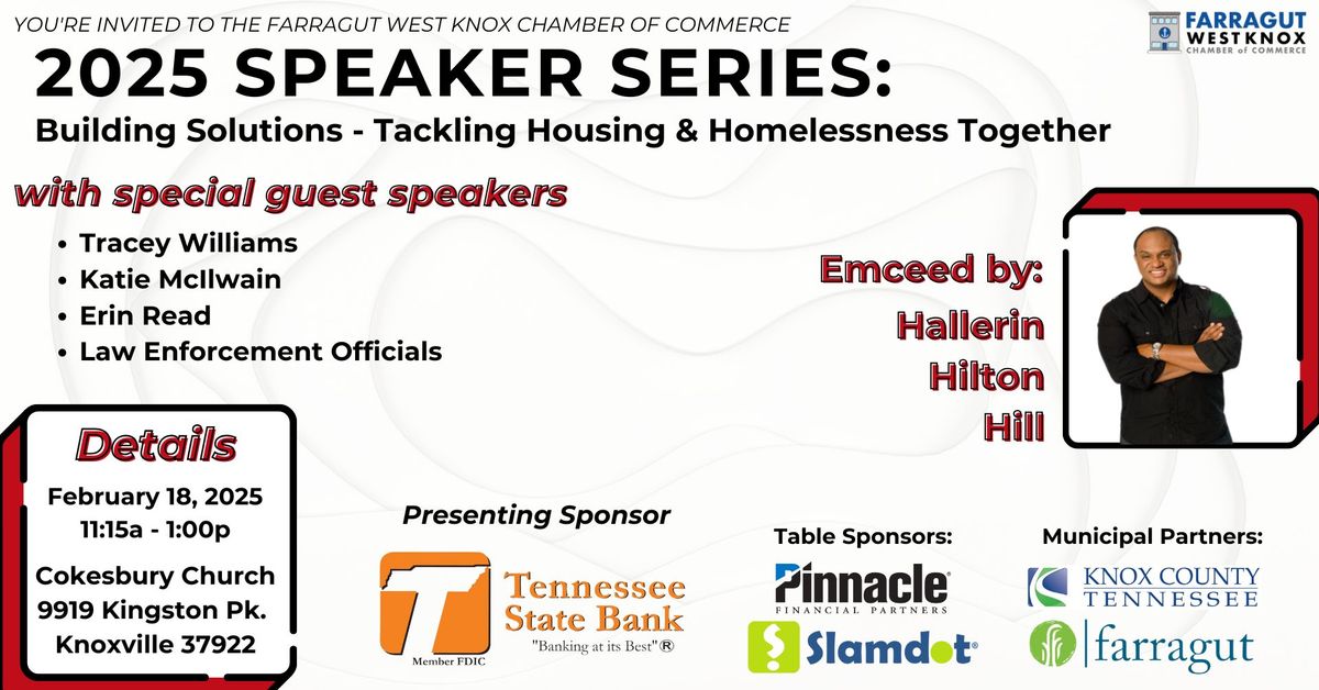 2025 Speaker Series: Building Solutions - Tackling Housing & Homelessness Together