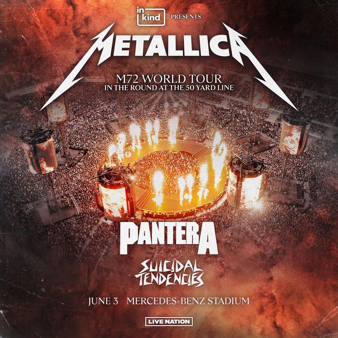 Metallica - Pantera & Suicidal Tendencies Atlanta Tickets