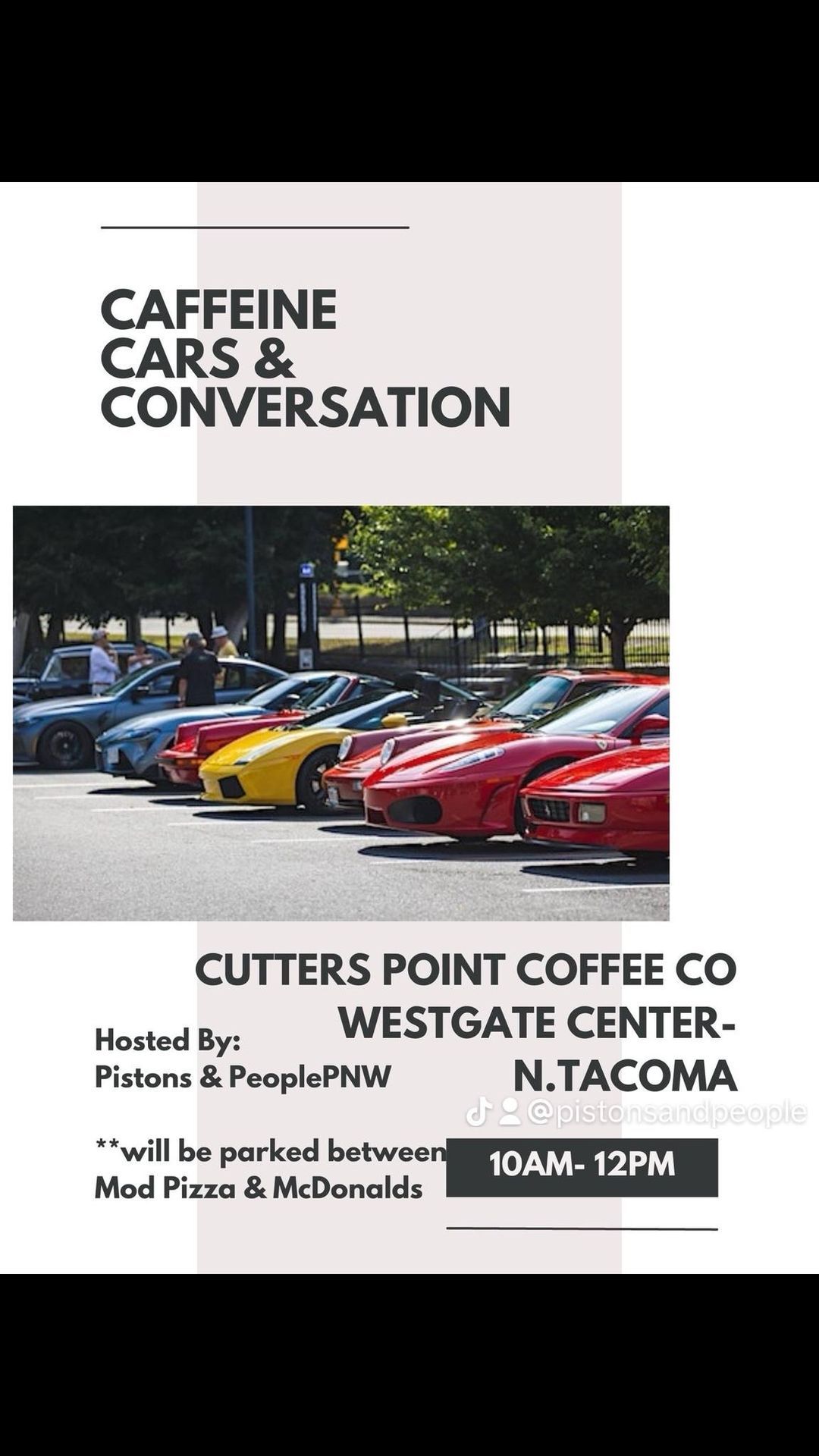 Caffeine & Cars Monthly Meet