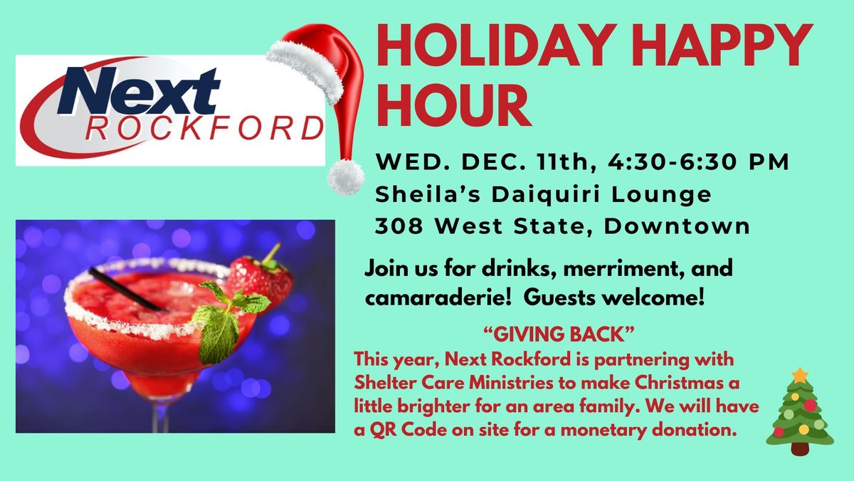 Holiday Happy Hour