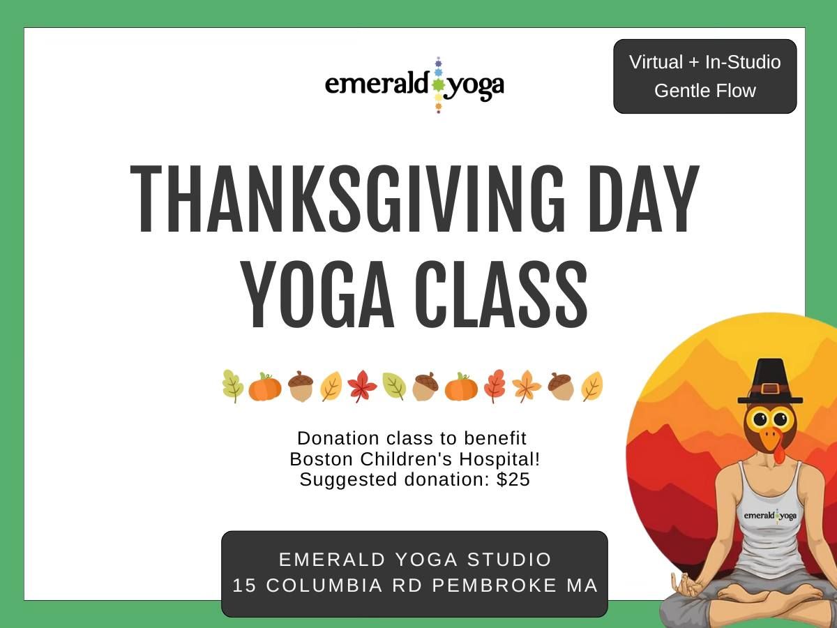 Thanksgiving Day Yoga Class