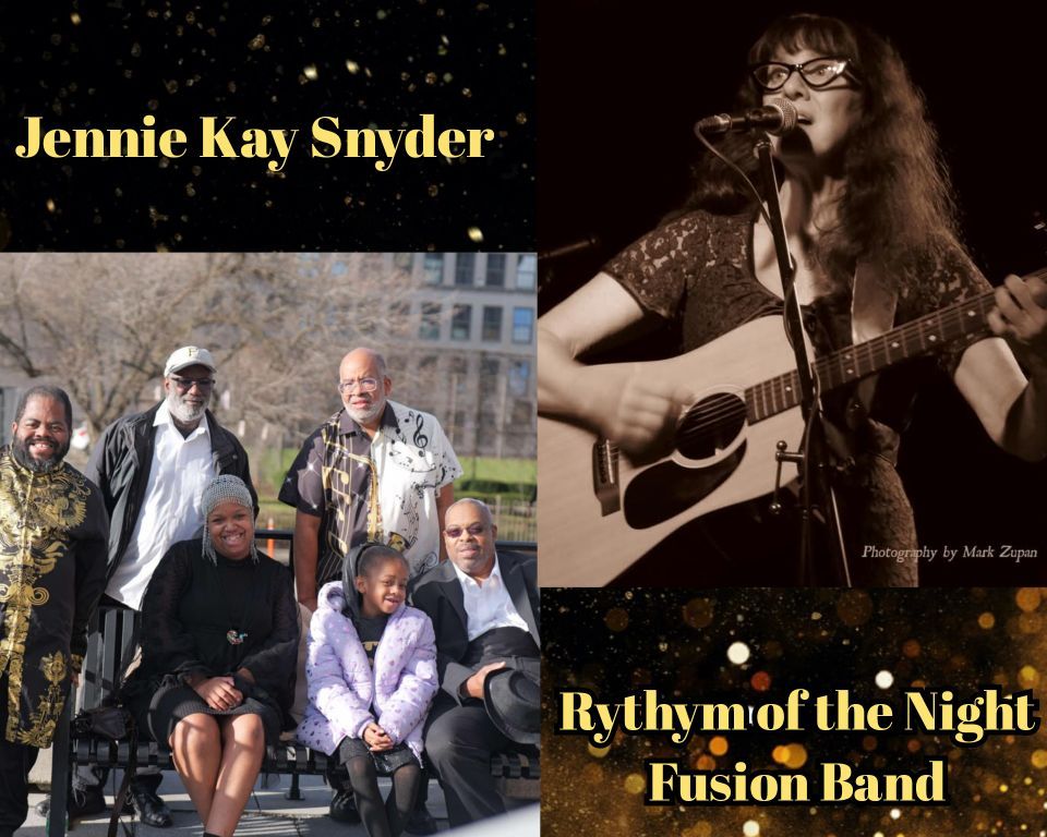 Double Bill! Rhythm of the Night Fusion Band and Jennie Kay Snyder at Antonio's Pizzeria!