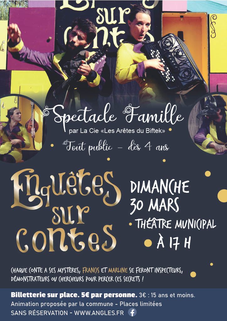 Spectacle famille - Enqu\u00eates sur contes