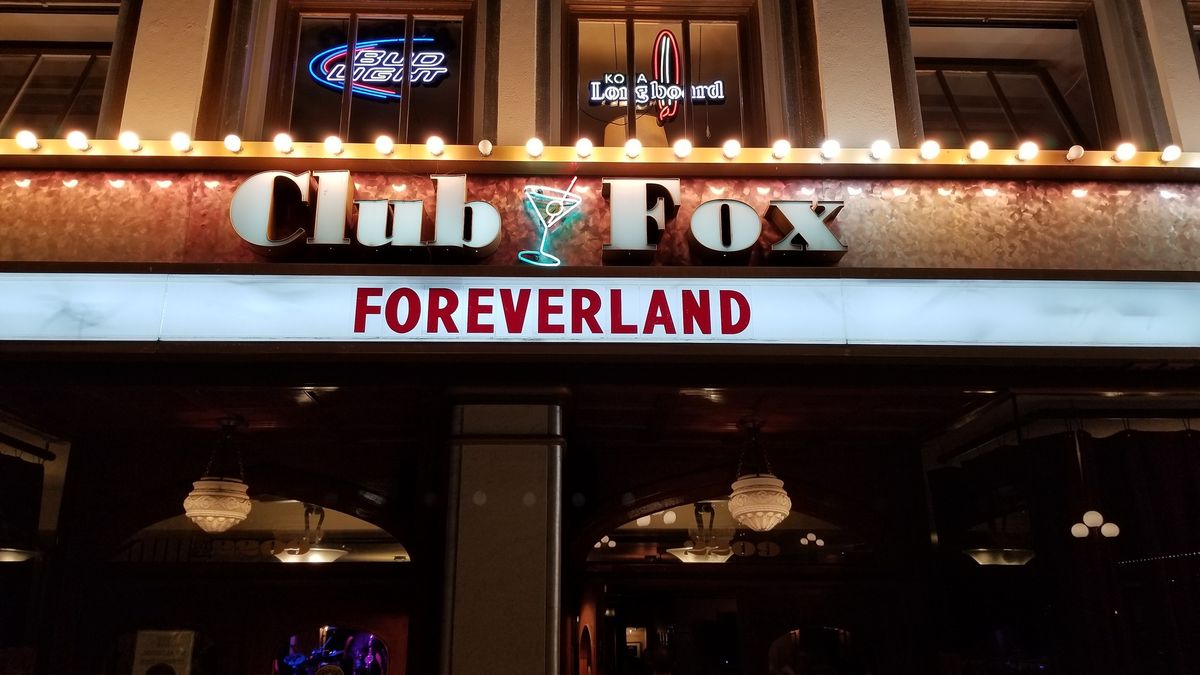 Foreverland LIVE at Club Fox in Redwood City!