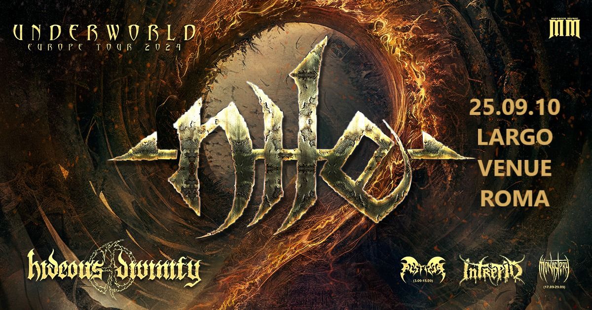 NILE + Hideous Divinity + Intrepid + Monastery | Largo Venue, Roma