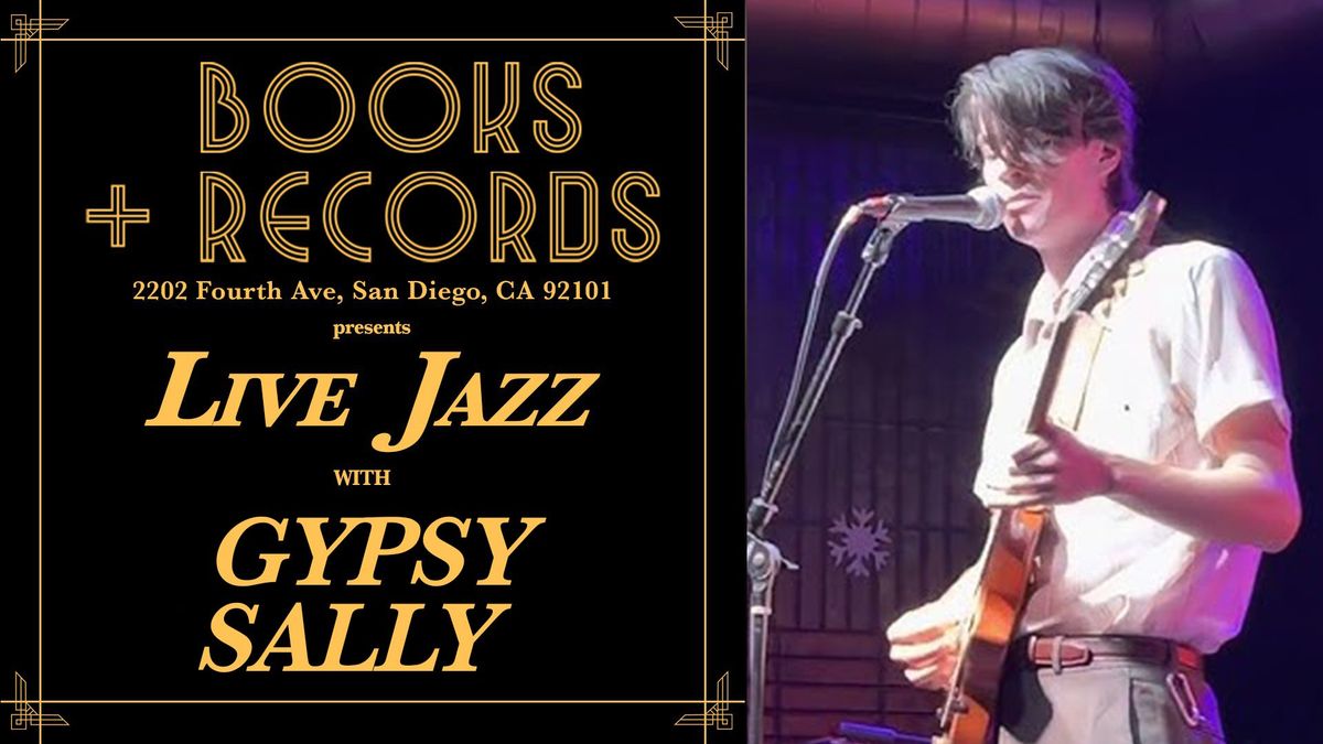 Books + Records Presents: Live Jazz with Gypsy Sally