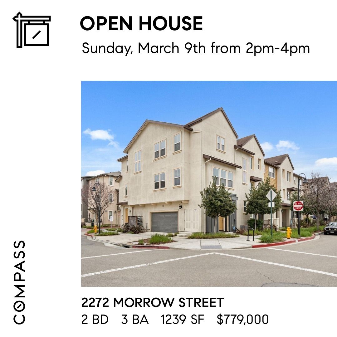 Open House at 2272 Morrow Street, Hayward