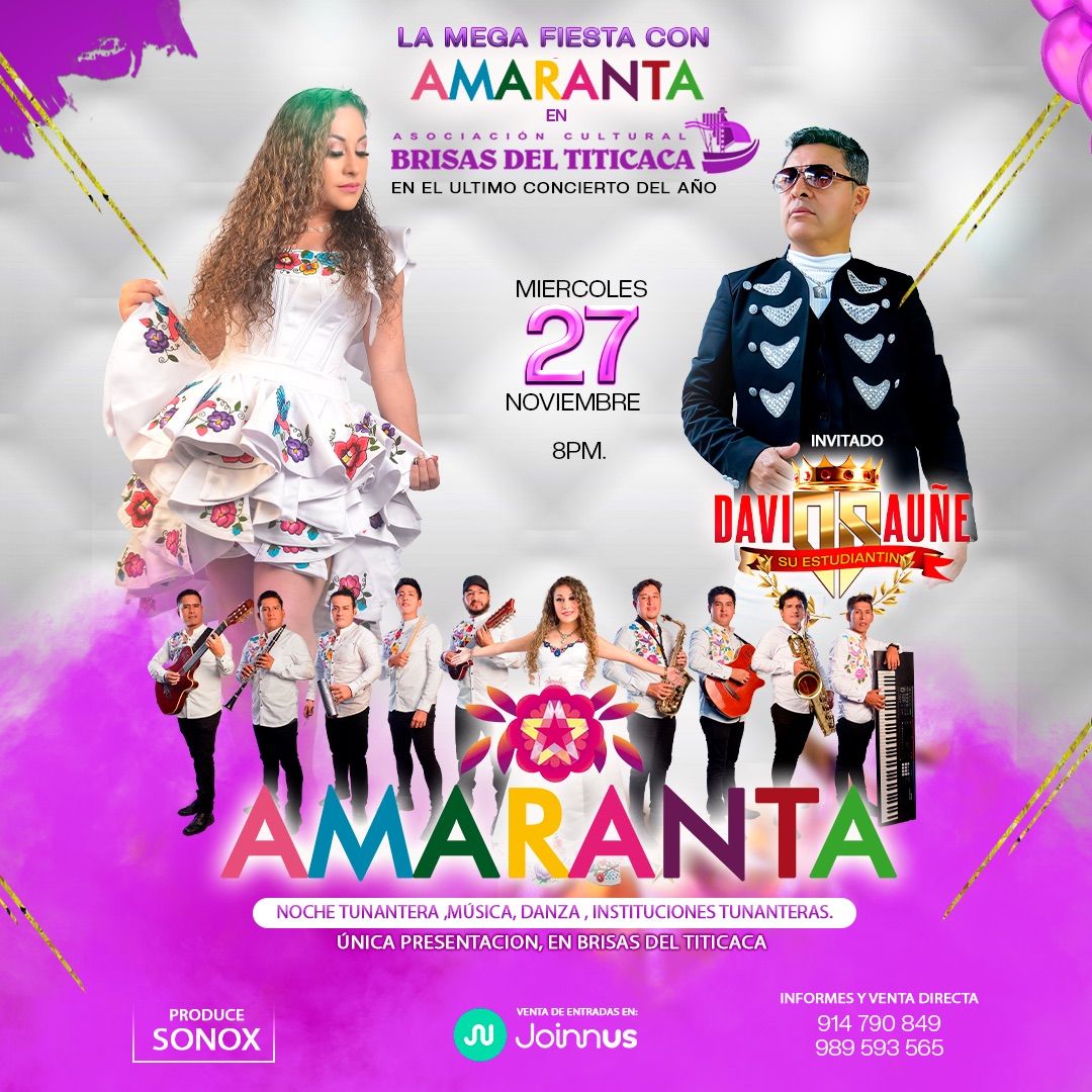 MegaFiesta con Amaranta 