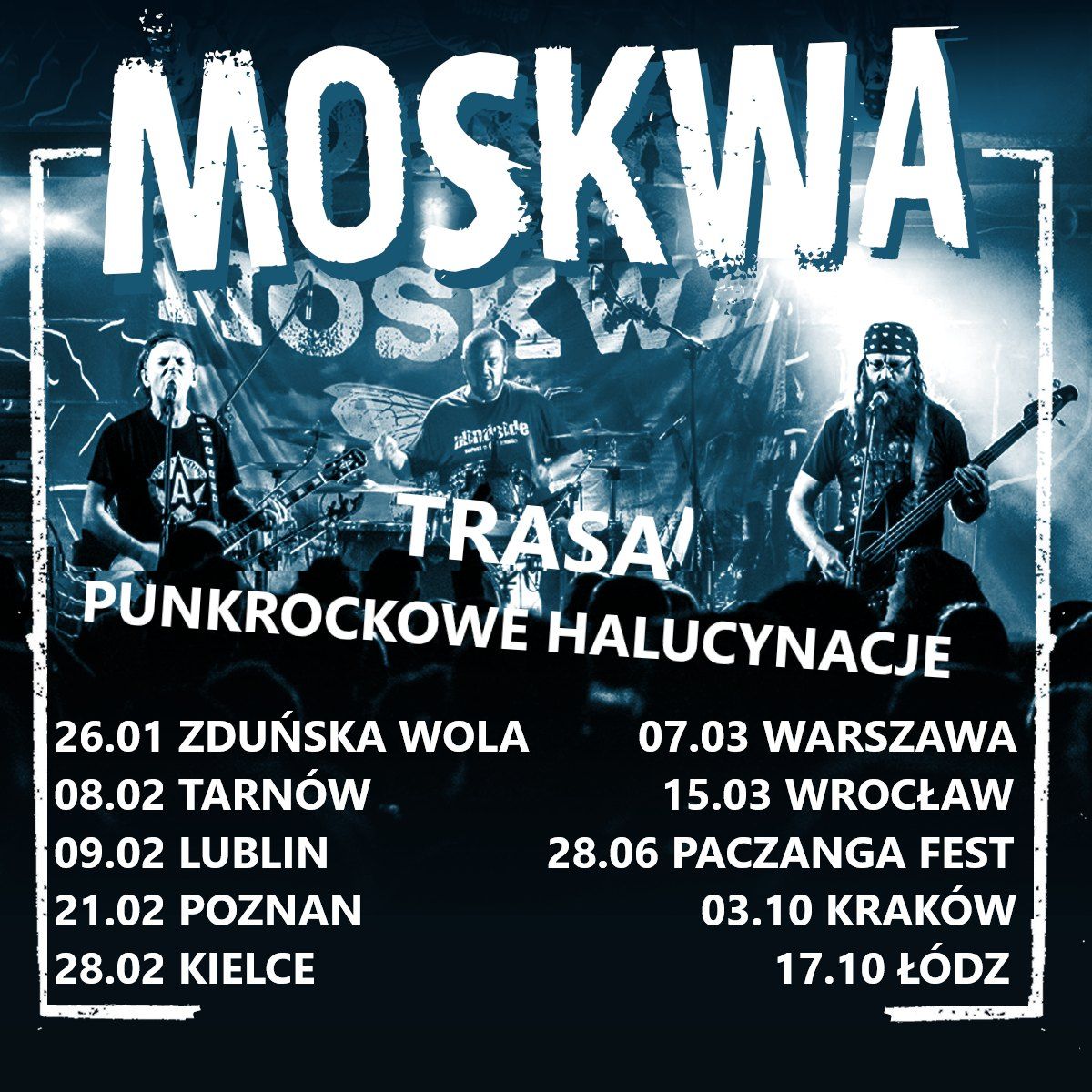 Punk Fest Wroc\u0142aw 2025 - Moskwa i Pa\u017cdziernikowy Grad oraz Naser Mater  15.03.2025 CRK