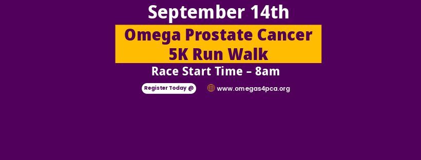 2024 Omega Prostate Cancer Awareness 5K Run\/Walk 