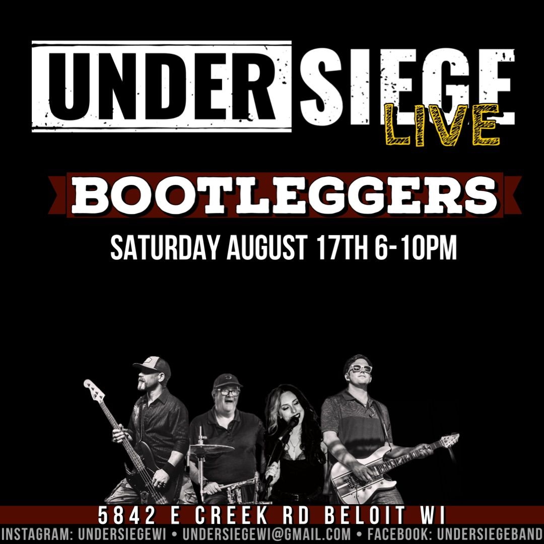 UNDER SIEGE LIVE at BOOTLEGGERS! 