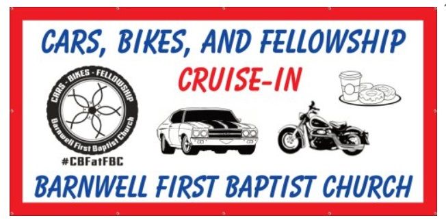 2024 Spring Cars, Bikes, and Fellowship Cruise-In