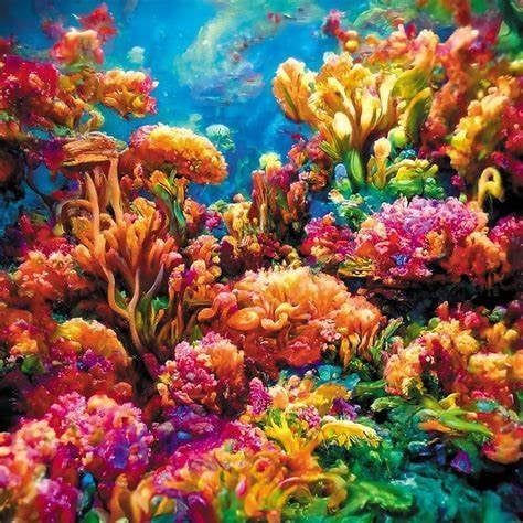 Coral Reef Paint Night 