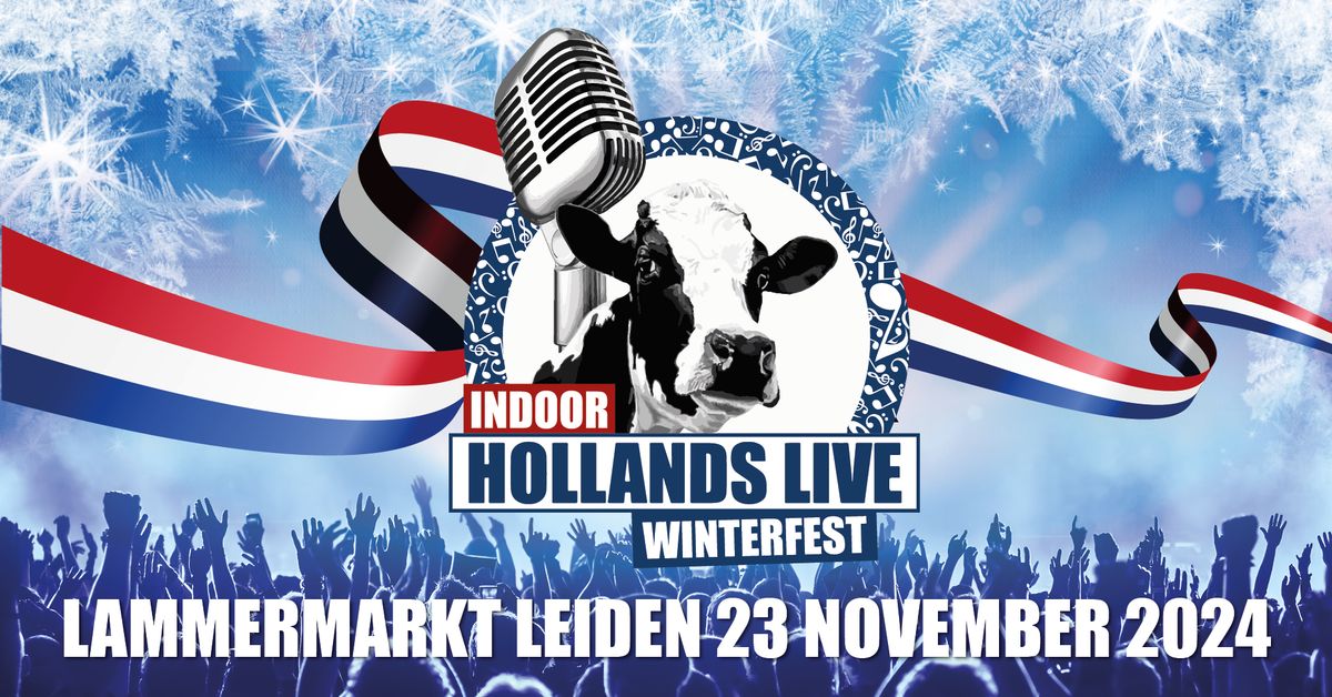 Hollands Live Winterfest Op De Lammermarkt Leiden