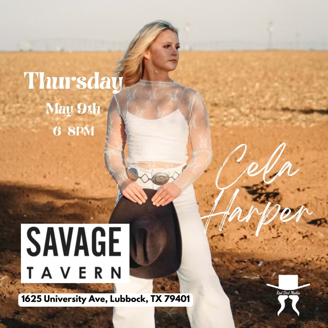 Cela Harper LIVE at Savage Tavern