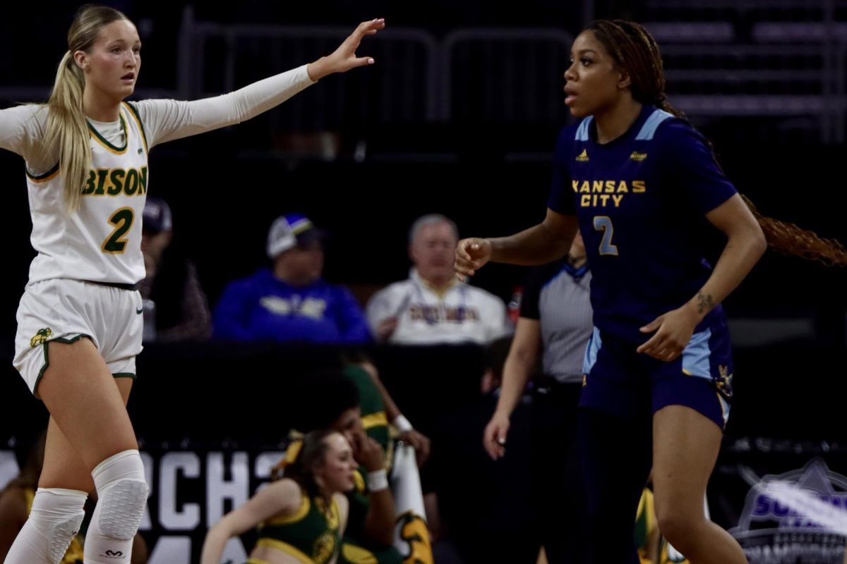 Kansas City Roos at North Dakota State Bison Womens Volleyball at Bentson Bunker Fieldhouse