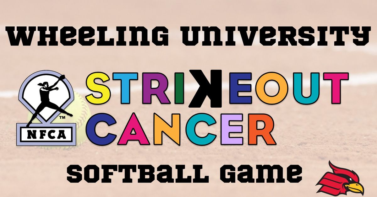 Wheeling University Softball Strike Out Cancer Game