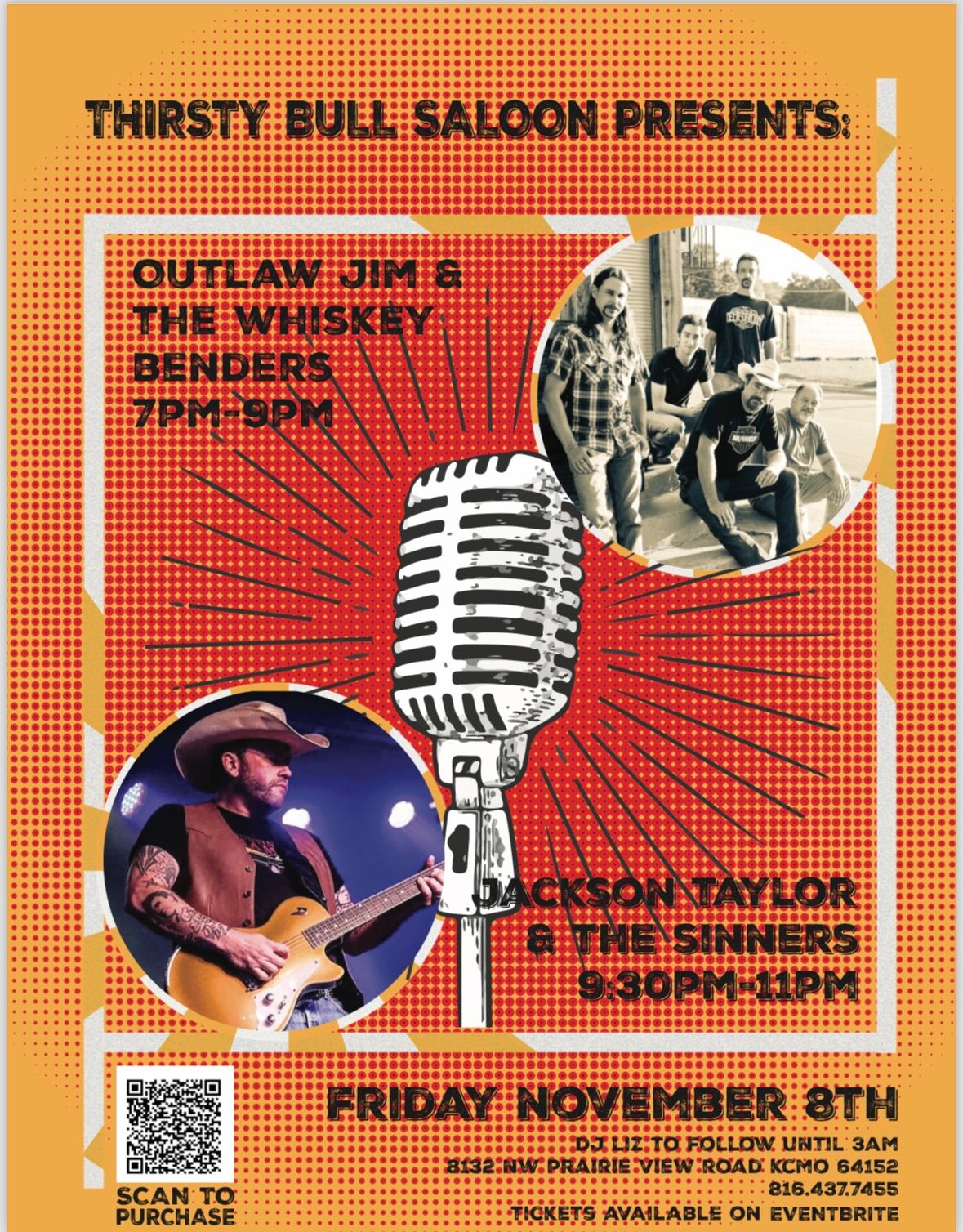 Jackson Taylor & The Sinners Live