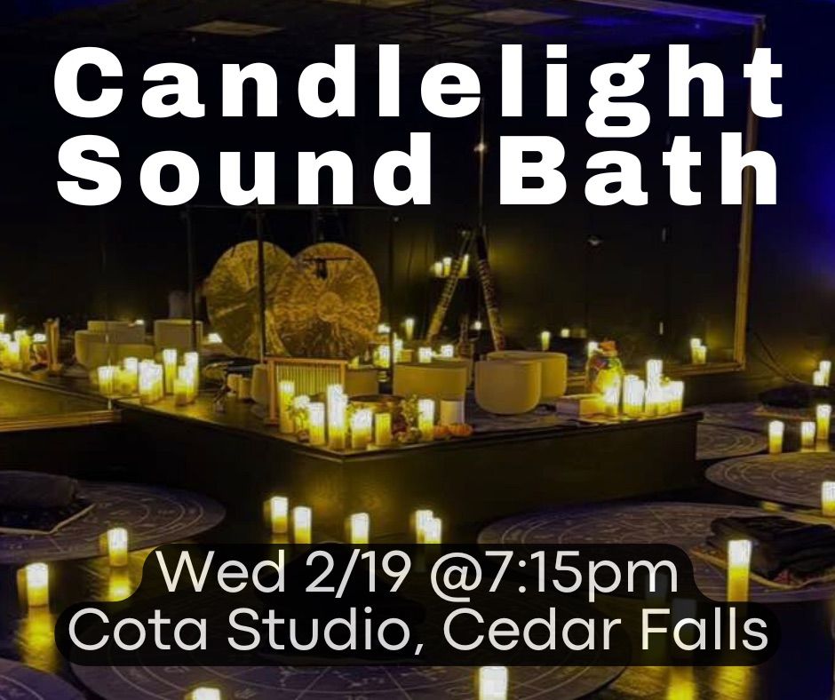 Candlelight Sound Bath