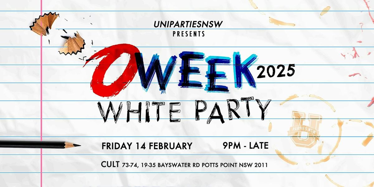 SYDNEY OWEEK 2025 WHITE PARTY