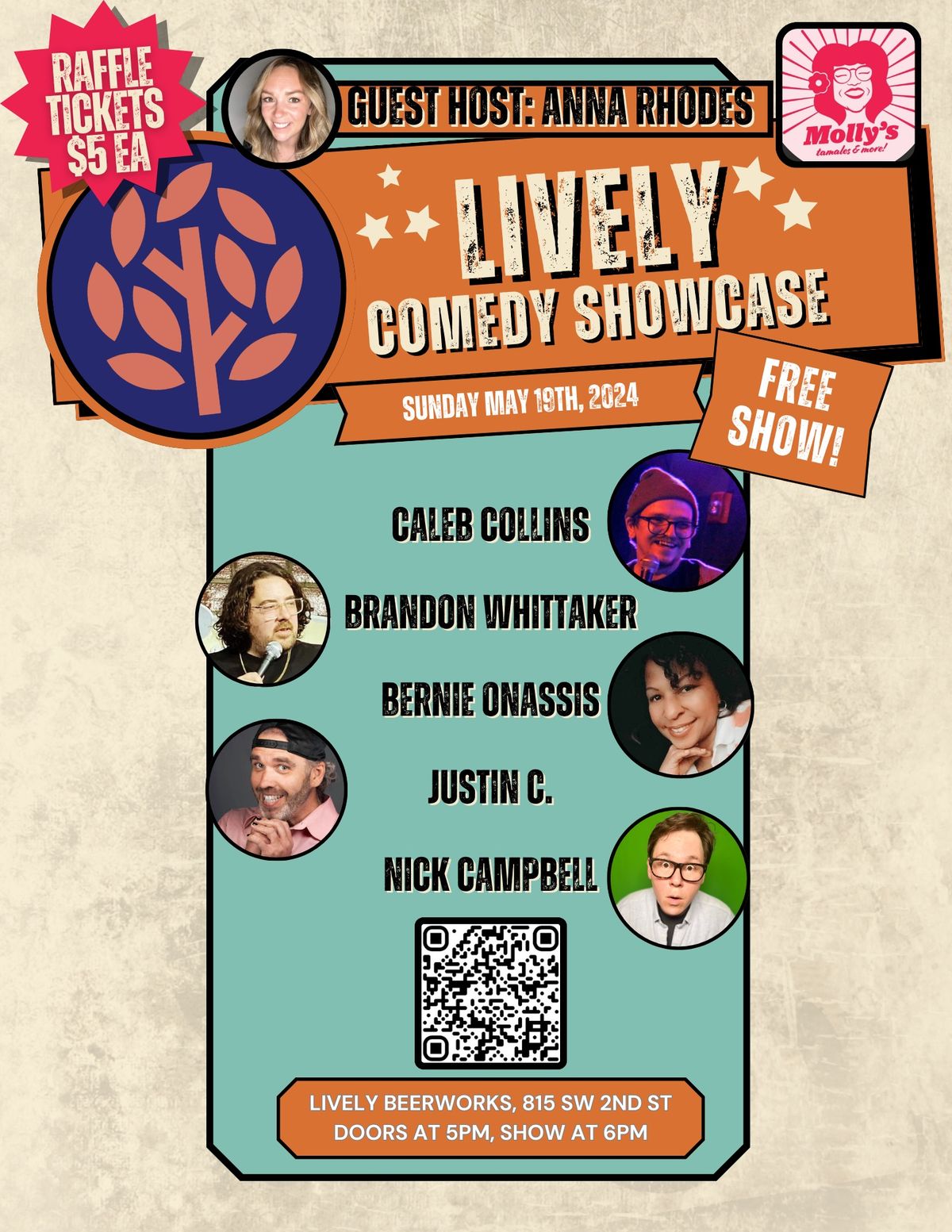 Lively Comedy Showcase!