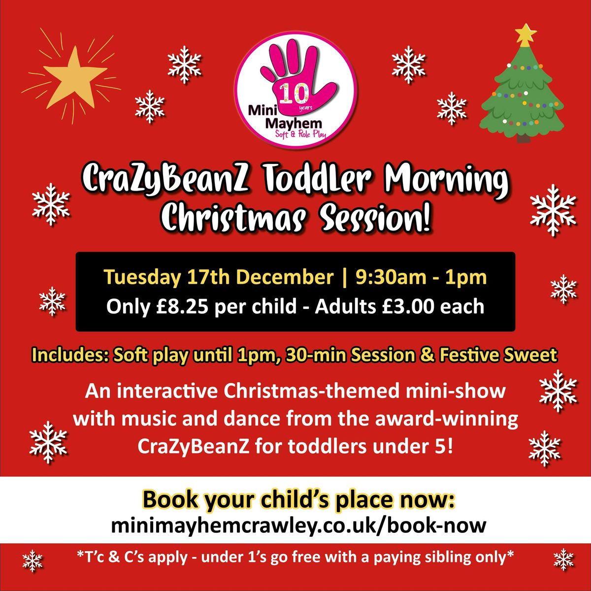 CraZyBeanZ Toddler Morning Christmas Session! \ud83c\udf84