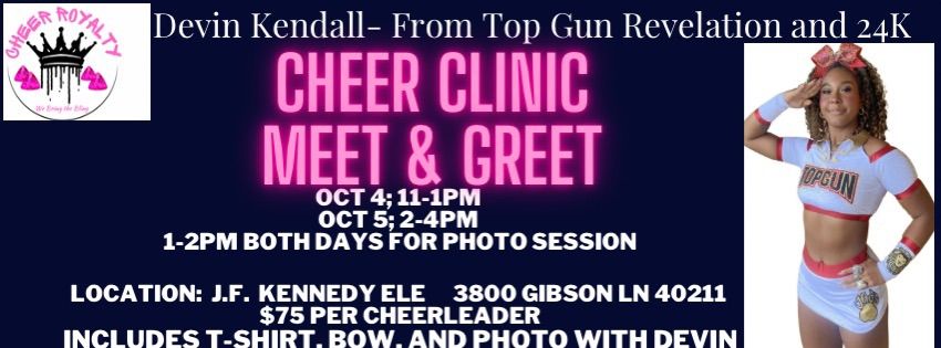 Cheer Clinic with Top Guns Devin Kendall