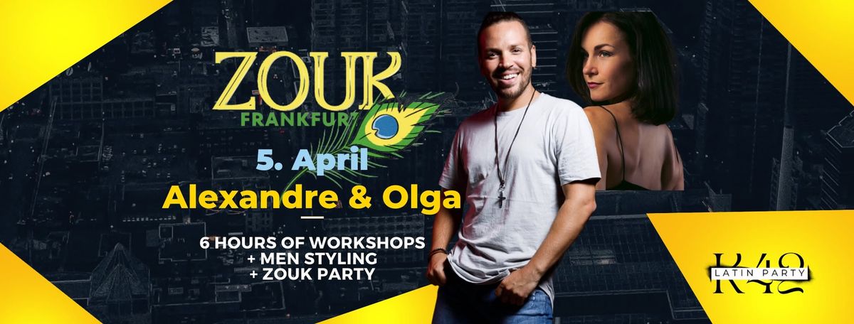 \ud83c\udde7\ud83c\uddf7 Zouk SPECIAL with Alexandre Gustavo & Olga 