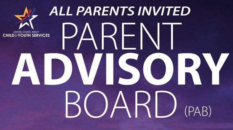 Parent Advisory Board Meeting