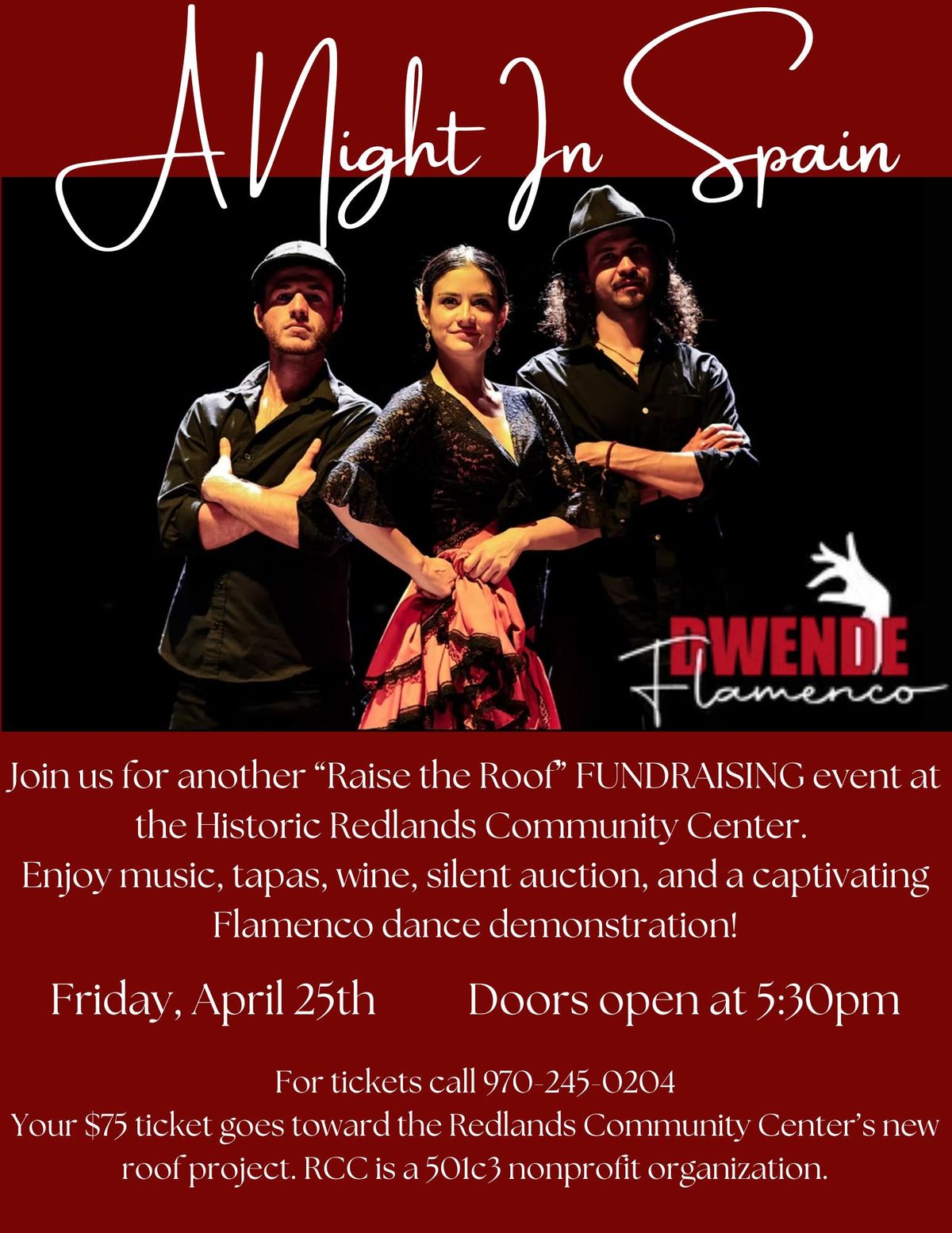 A Night In Spain Fundraiser