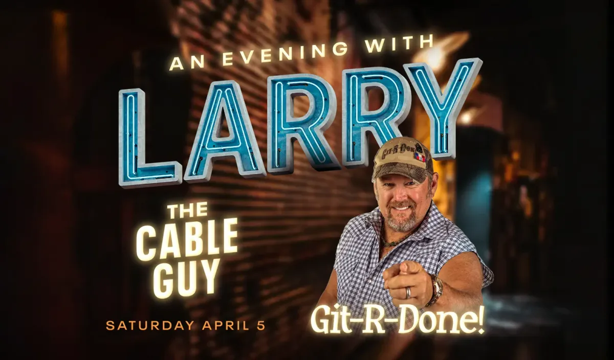 Larry the Cable Guy at Packard Music Hall