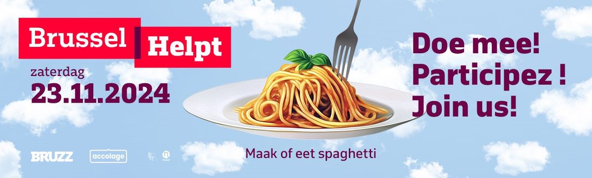 Brussel Helpt - Spaghetti chez De Markten