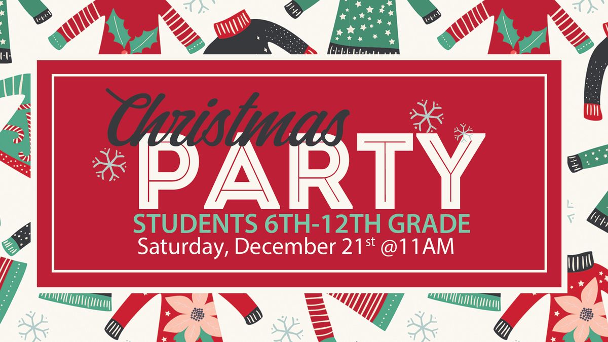 Student Christmas Party