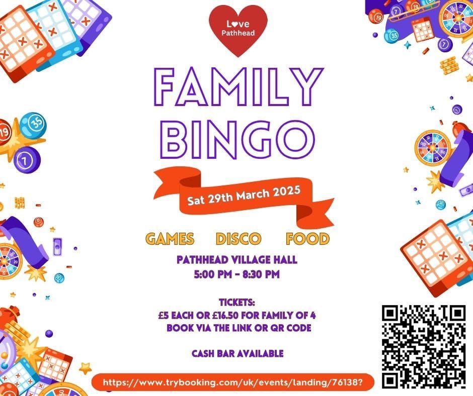 Family Bingo + Entertainment from Gary Coupland! 